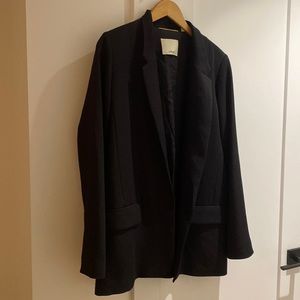 Aritzia Wilfred black blazer like new!